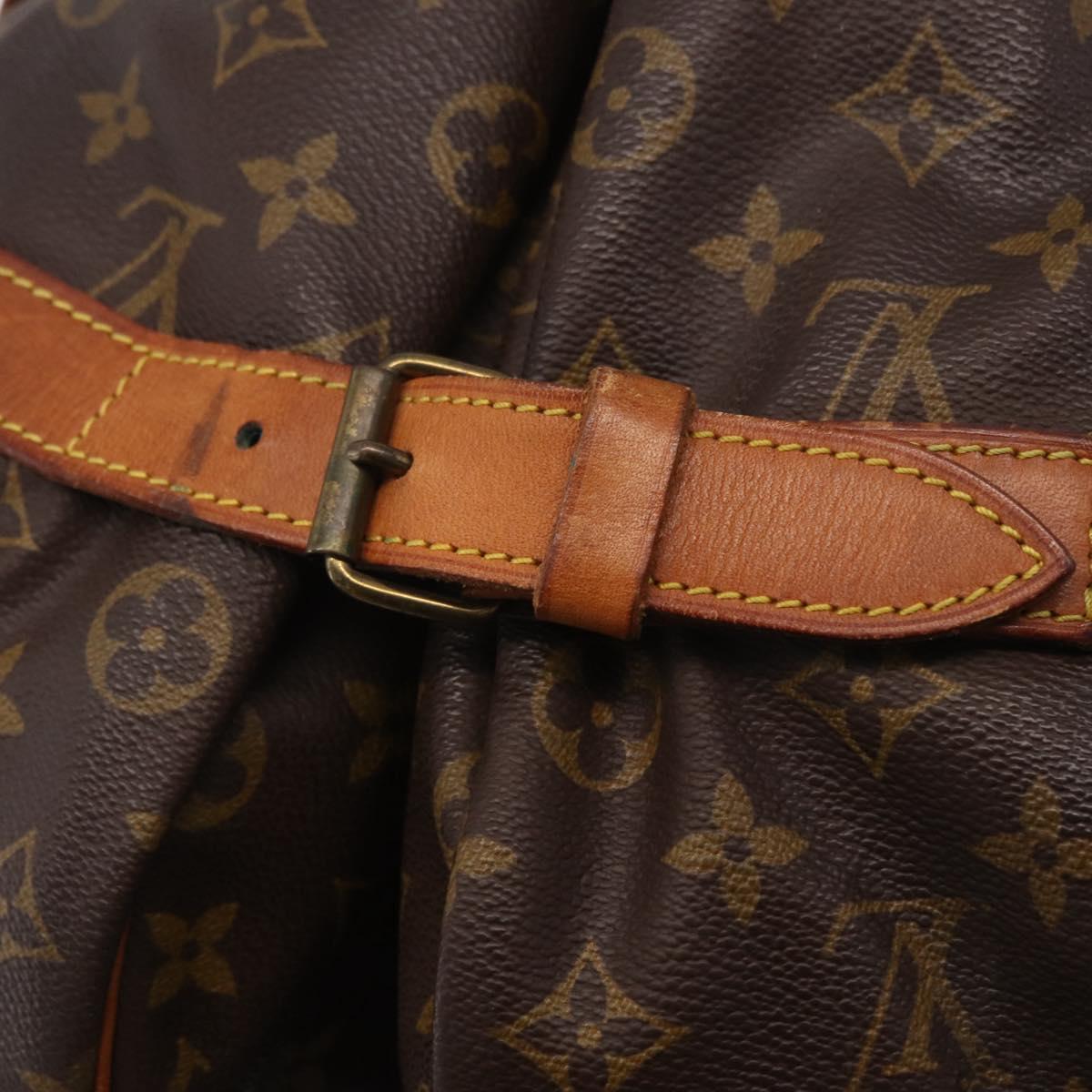 LOUIS VUITTON Monogram Saumur 43 Shoulder Bag M42252 LV Auth 204139