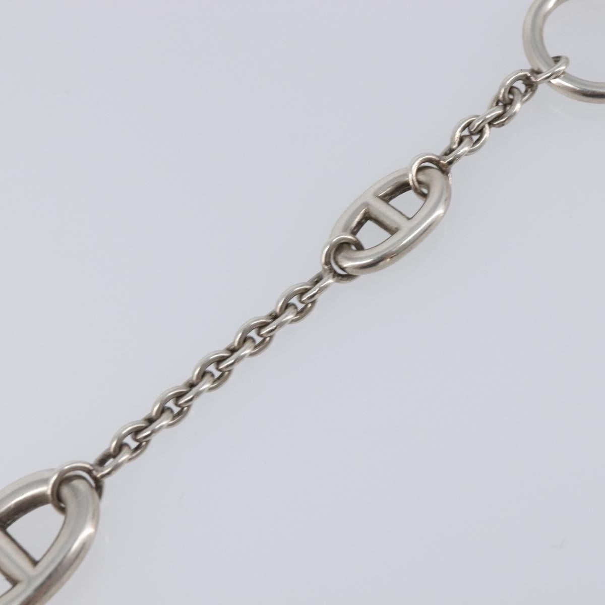 HERMES Farandole ST Bracelet Ag925 Silver Auth 204142M