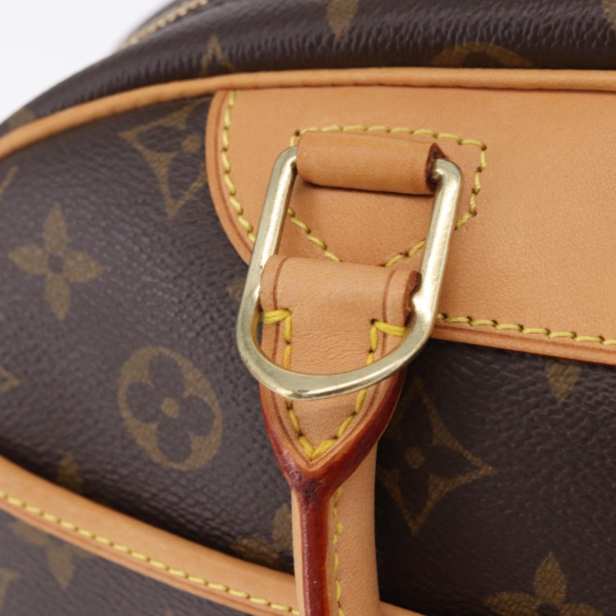 LOUIS VUITTON Monogram Trouville Hand Bag M42228 LV Auth 204150V