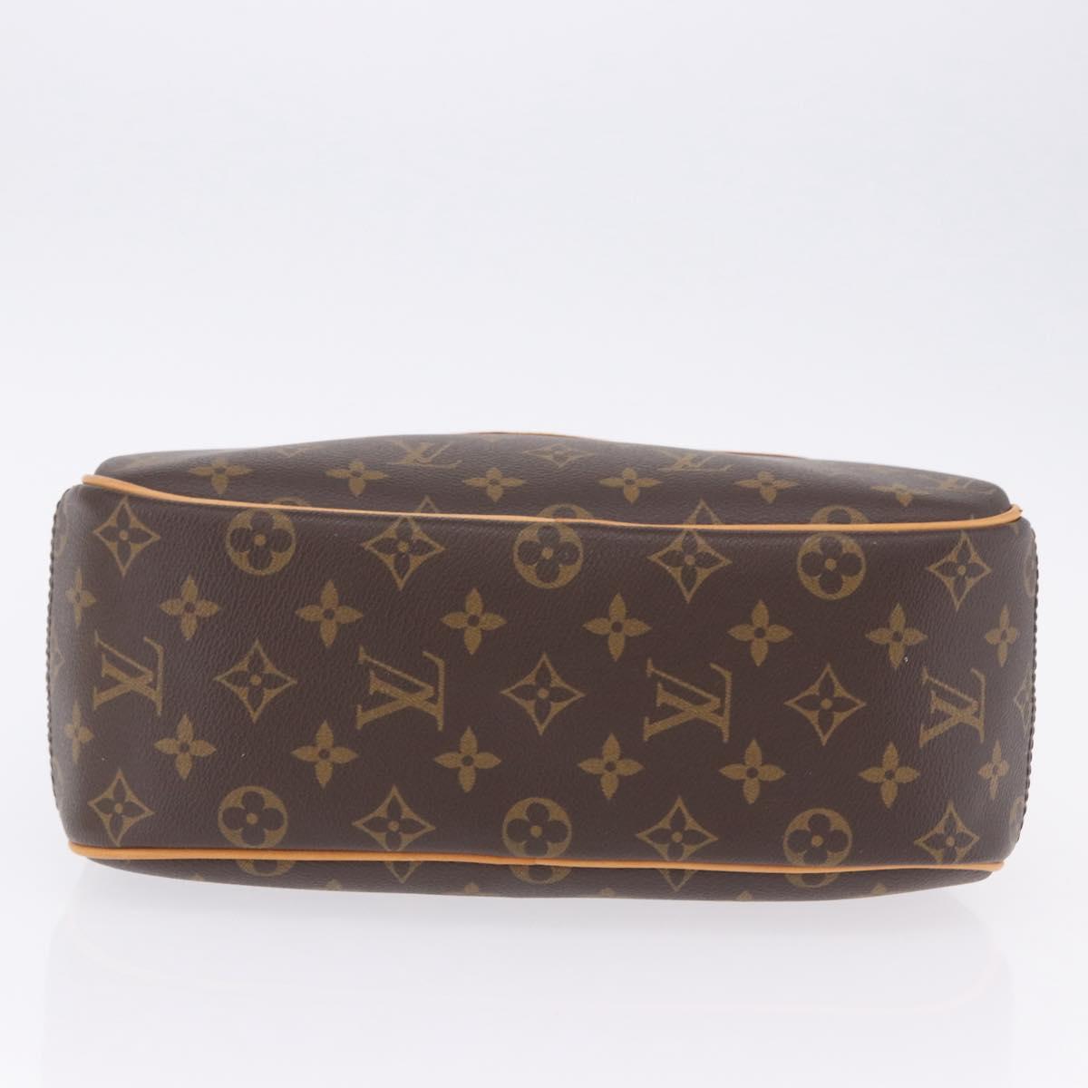 LOUIS VUITTON Monogram Trouville Hand Bag M42228 LV Auth 204150V
