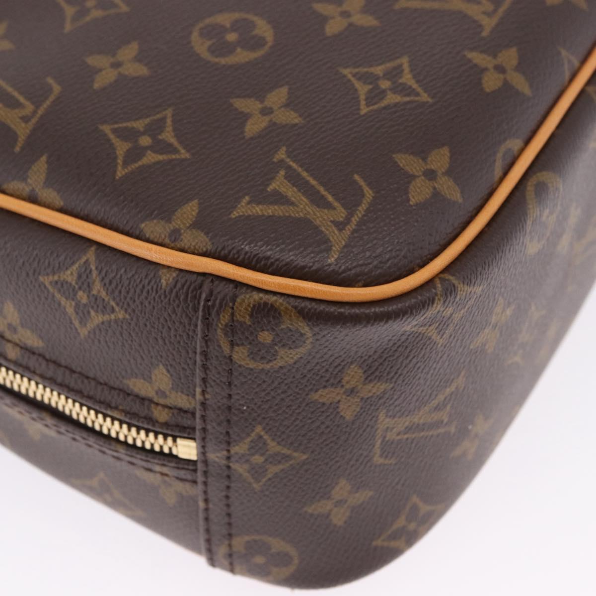 LOUIS VUITTON Monogram Trouville Hand Bag M42228 LV Auth 204150V