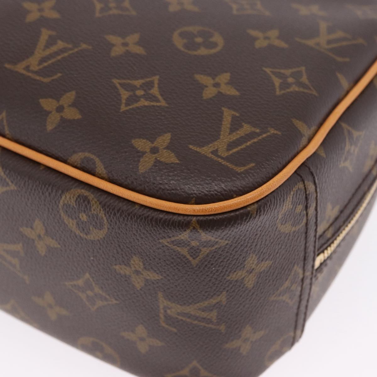 LOUIS VUITTON Monogram Trouville Hand Bag M42228 LV Auth 204150V