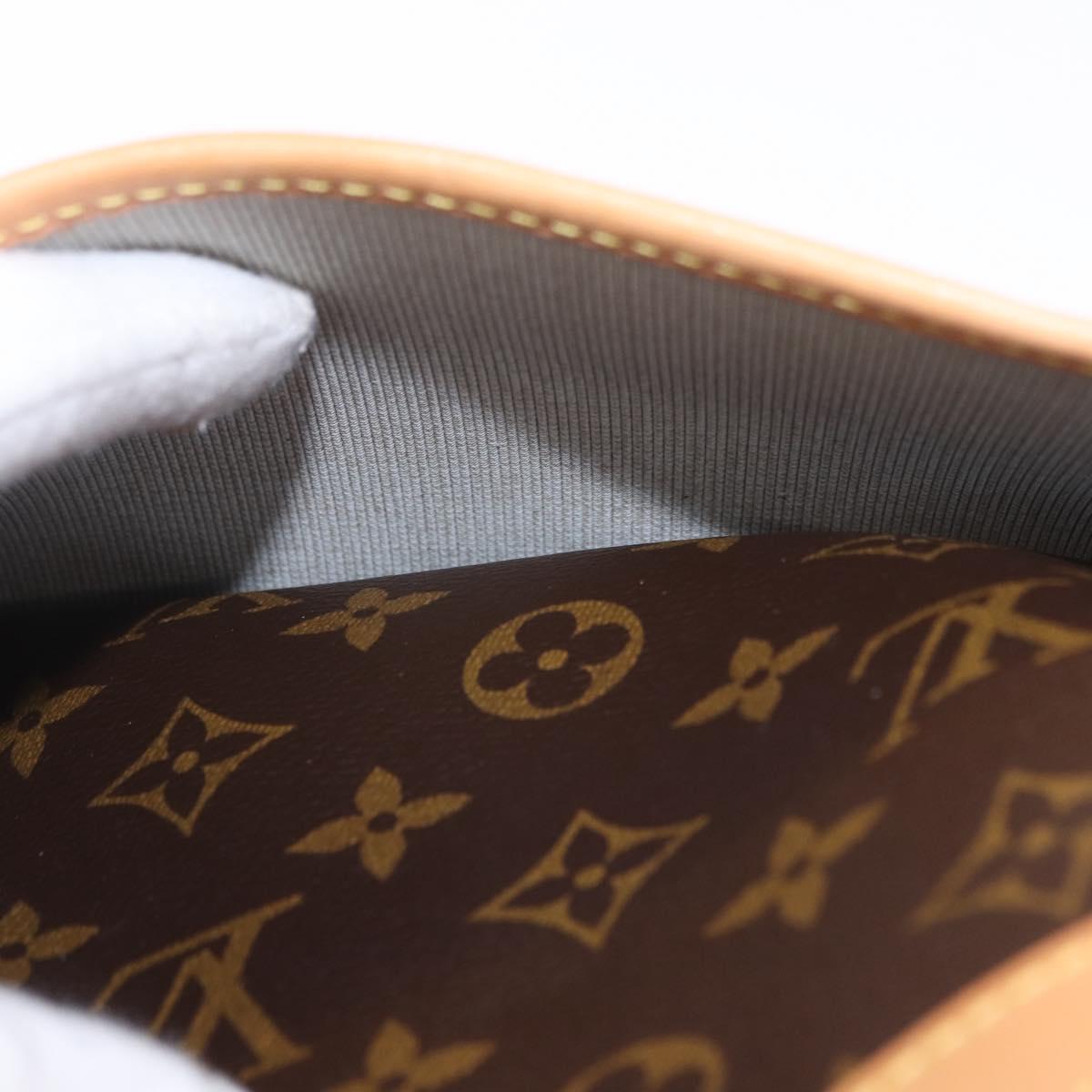 LOUIS VUITTON Monogram Trouville Hand Bag M42228 LV Auth 204150V