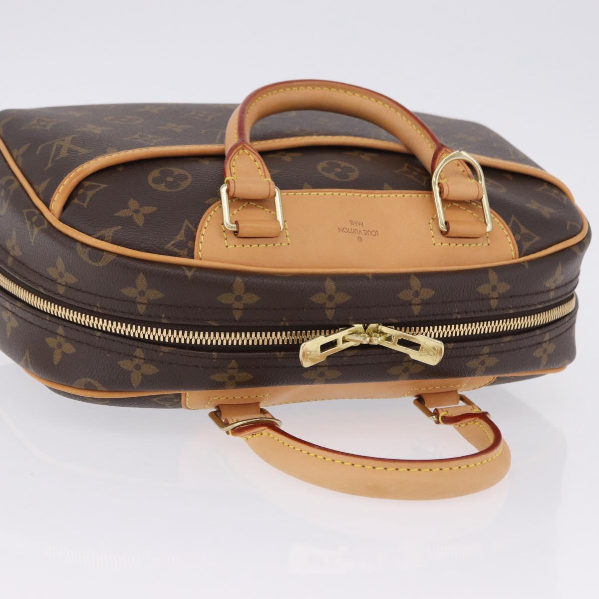 LOUIS VUITTON Monogram Trouville Hand Bag M42228 LV Auth 204150V