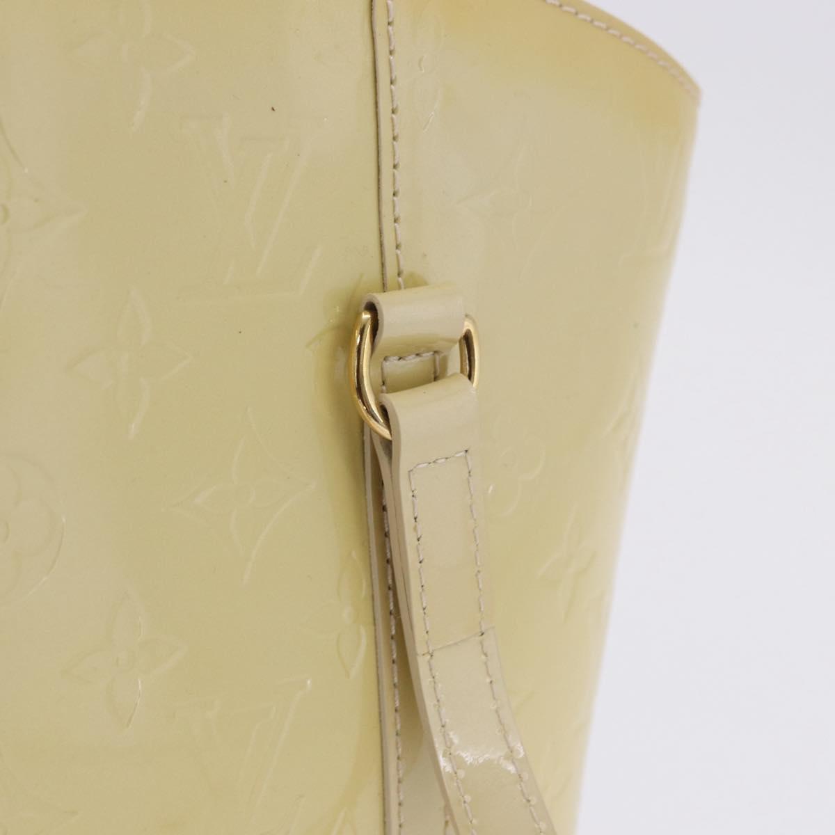 LOUIS VUITTON Monogram Vernis Avalon MM Tote Bag Broncorail M91743 Auth 204160