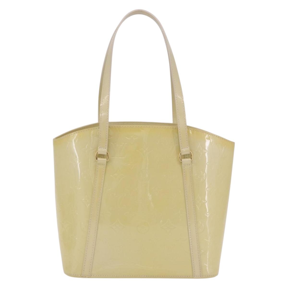 LOUIS VUITTON Monogram Vernis Avalon MM Tote Bag Broncorail M91743 Auth 204160
