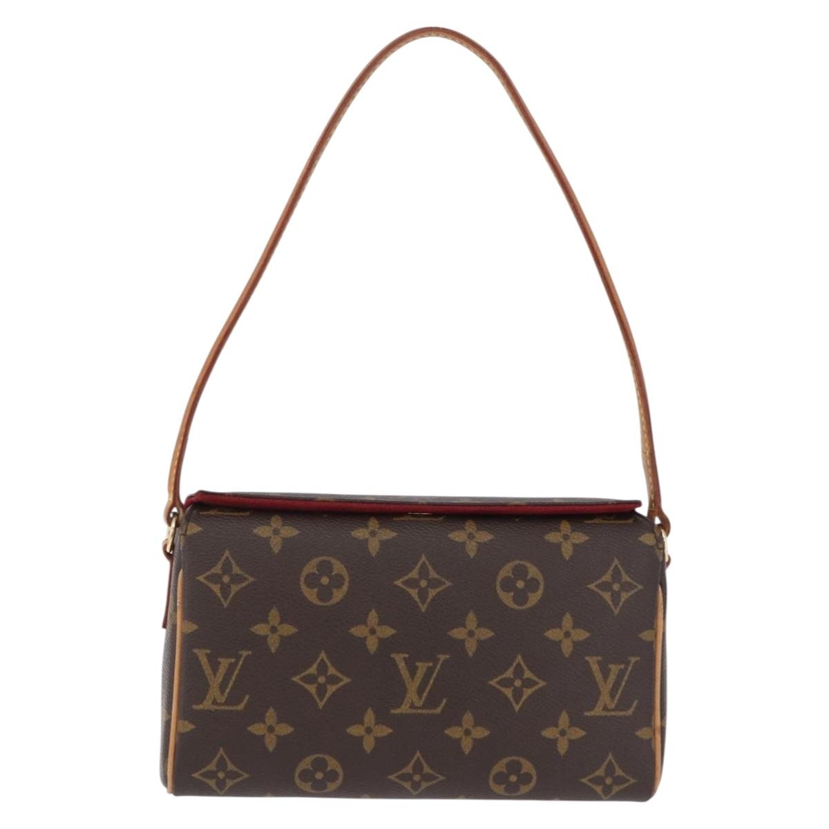 LOUIS VUITTON Monogram Recital Hand Bag M51900 LV Auth 204162V