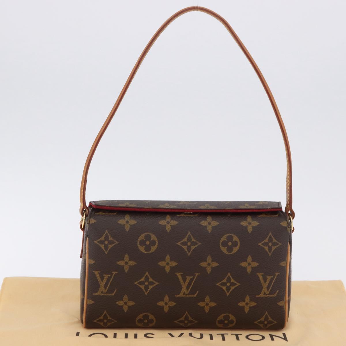 LOUIS VUITTON Monogram Recital Hand Bag M51900 LV Auth 204162V