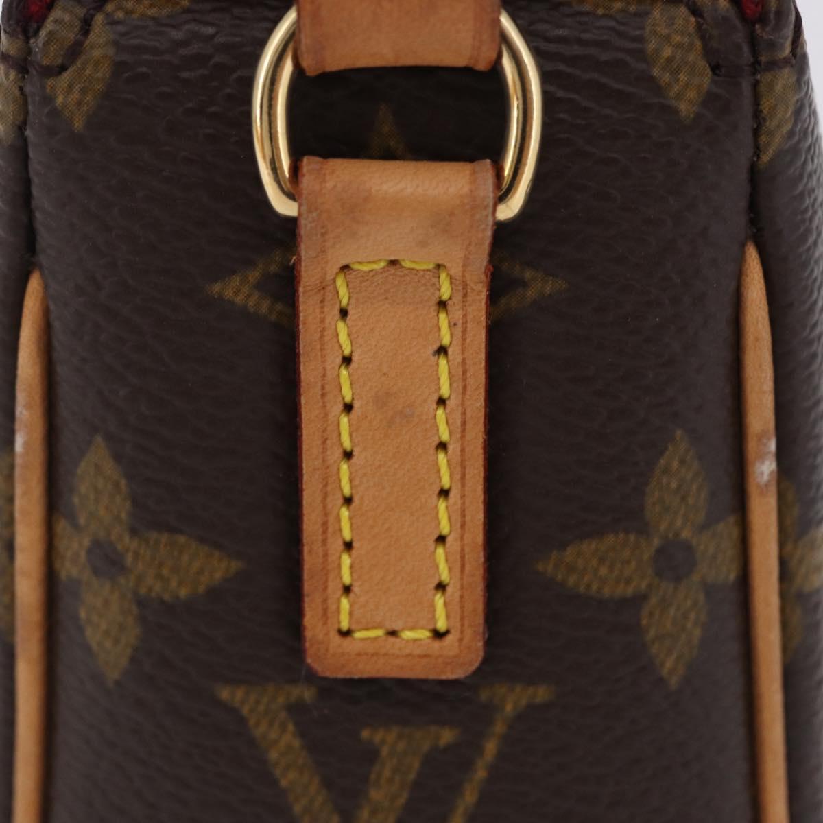 LOUIS VUITTON Monogram Recital Hand Bag M51900 LV Auth 204162V