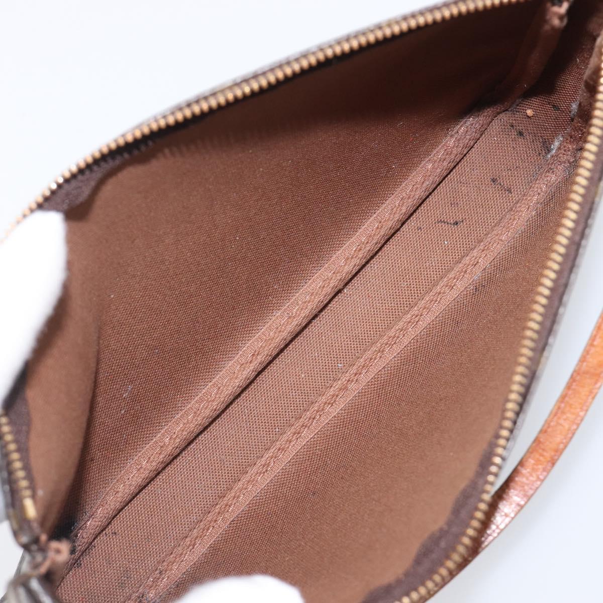 LOUIS VUITTON Monogram Pochette Accessoires Pouch M51980 LV Auth 204168