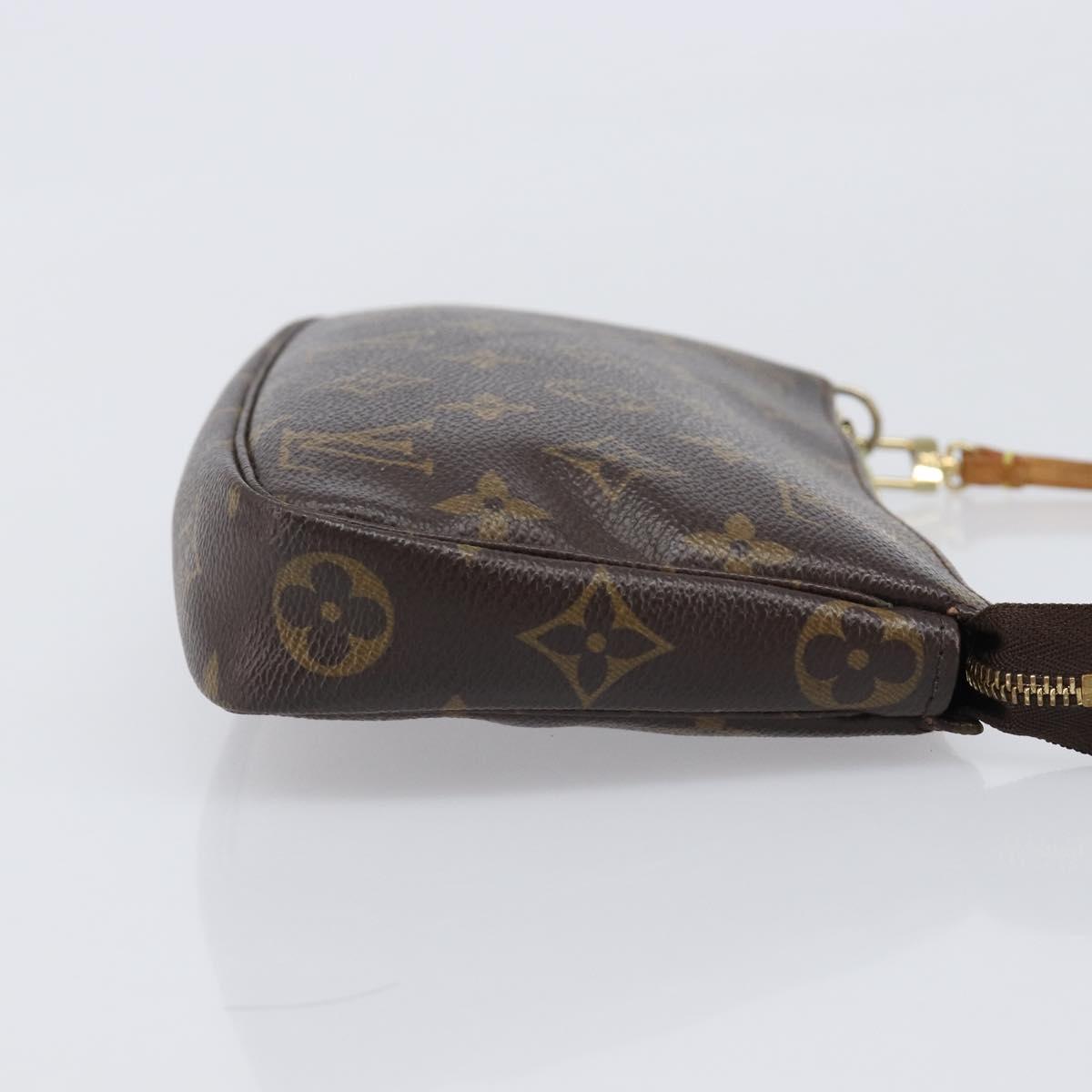 LOUIS VUITTON Monogram Pochette Accessoires Pouch M51980 LV Auth 204168