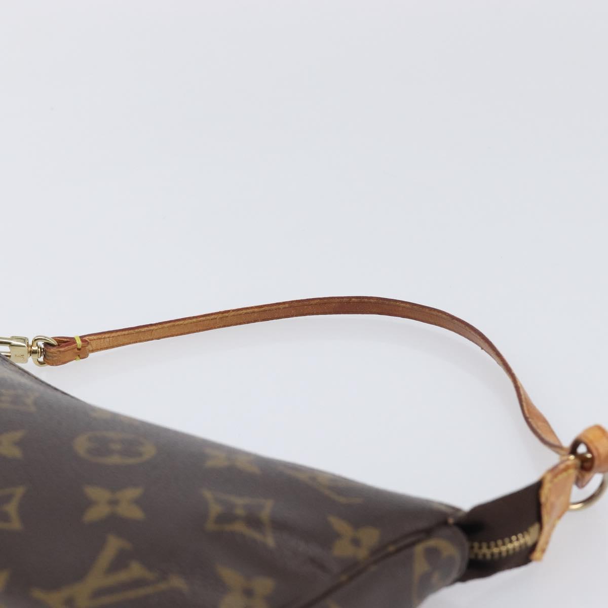 LOUIS VUITTON Monogram Pochette Accessoires Pouch M51980 LV Auth 204168