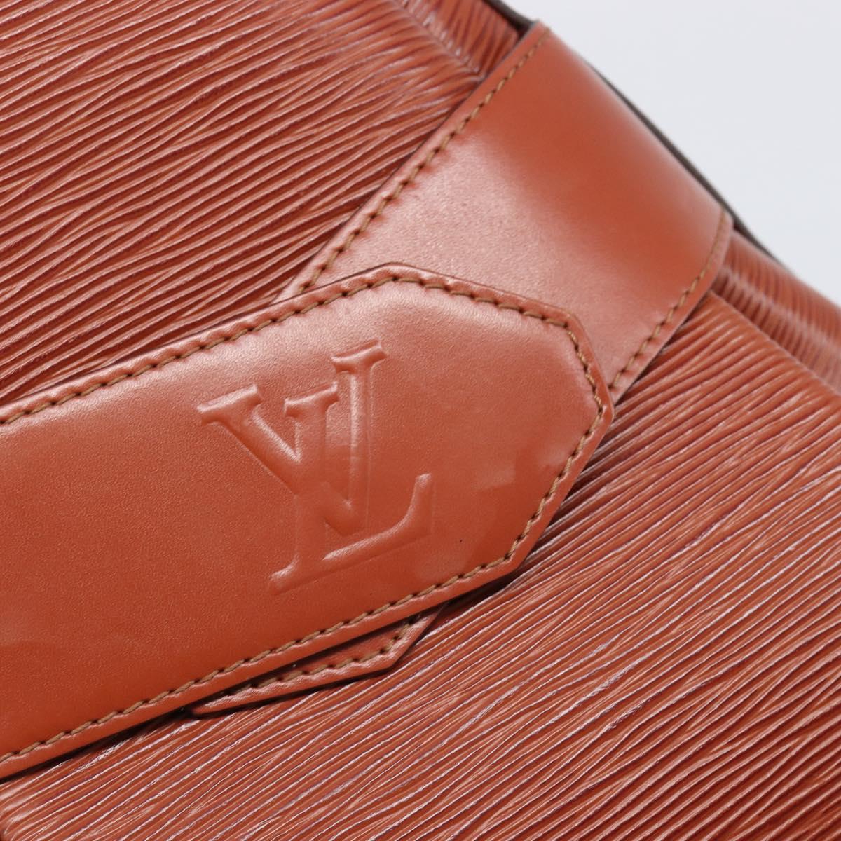 LOUIS VUITTON Epi Sac De Paul PM Shoulder Bag Brown M80203 LV Auth 204202A