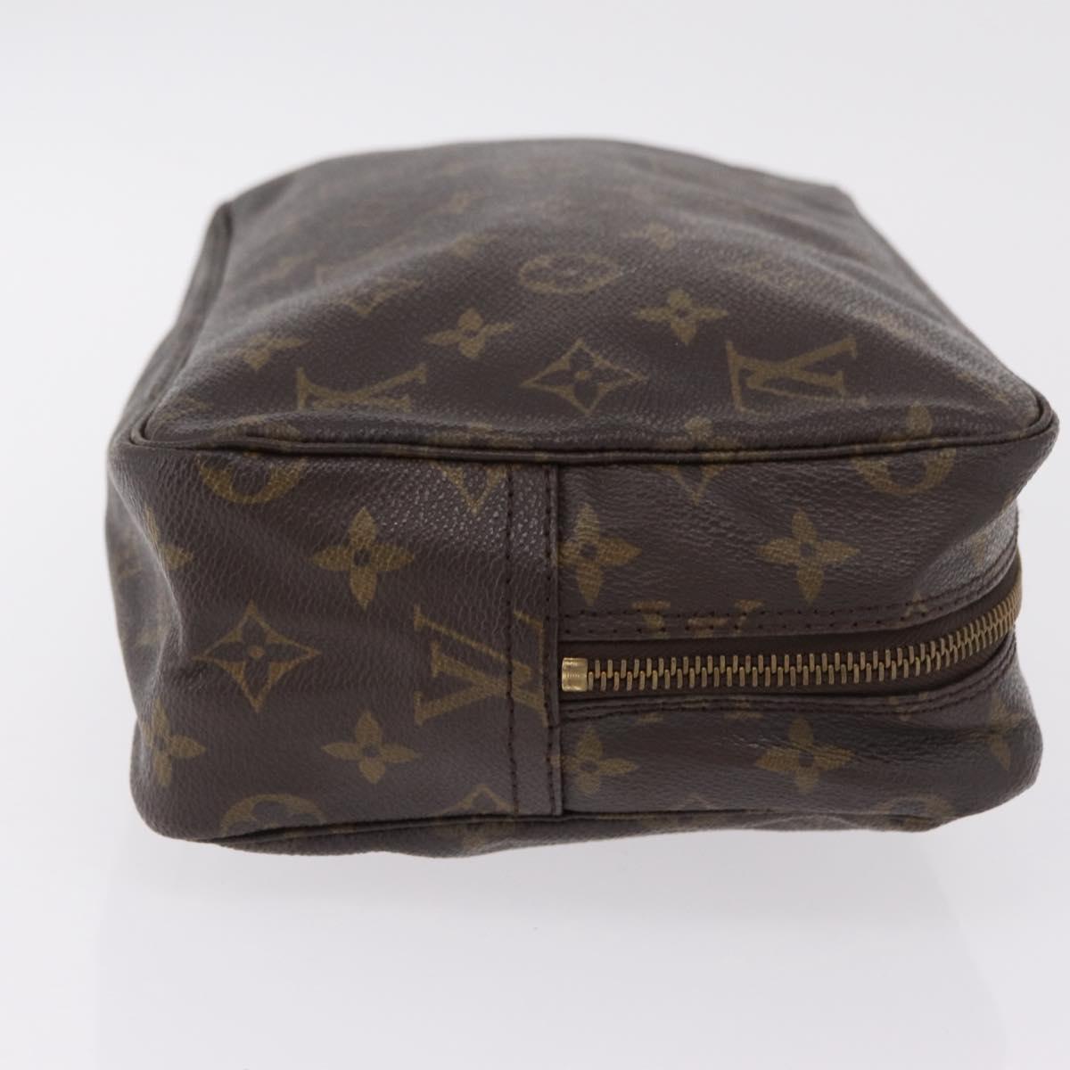 LOUIS VUITTON Monogram Trousse Toilette 28 Clutch Bag M47522 LV Auth 204216