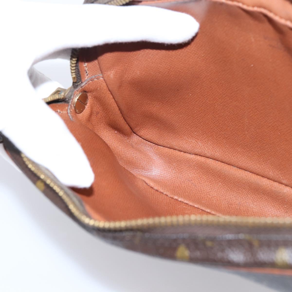 LOUIS VUITTON Monogram Marly Dragonne PM Clutch Bag M51827 LV Auth 204218