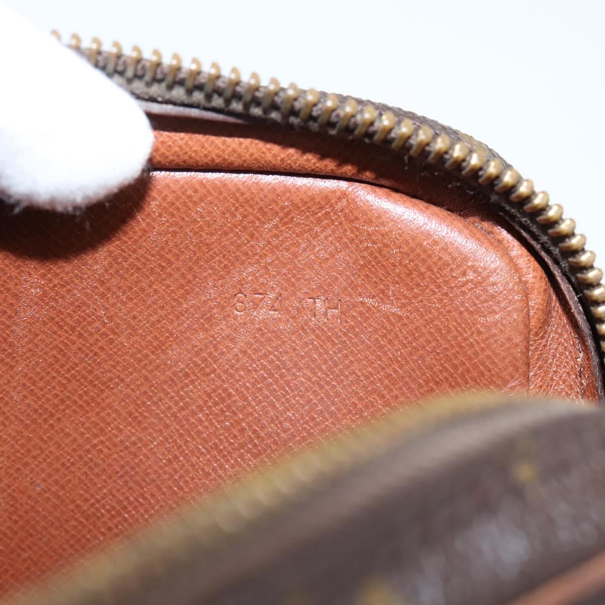 LOUIS VUITTON Monogram Marly Dragonne PM Clutch Bag M51827 LV Auth 204218