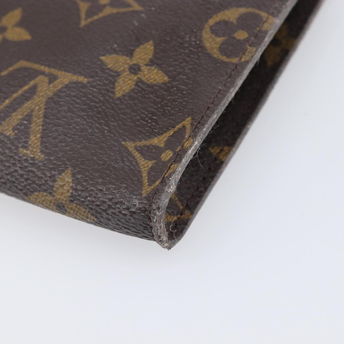 LOUIS VUITTON Monogram Bucket PM Accessory Pouch LV Auth 204229