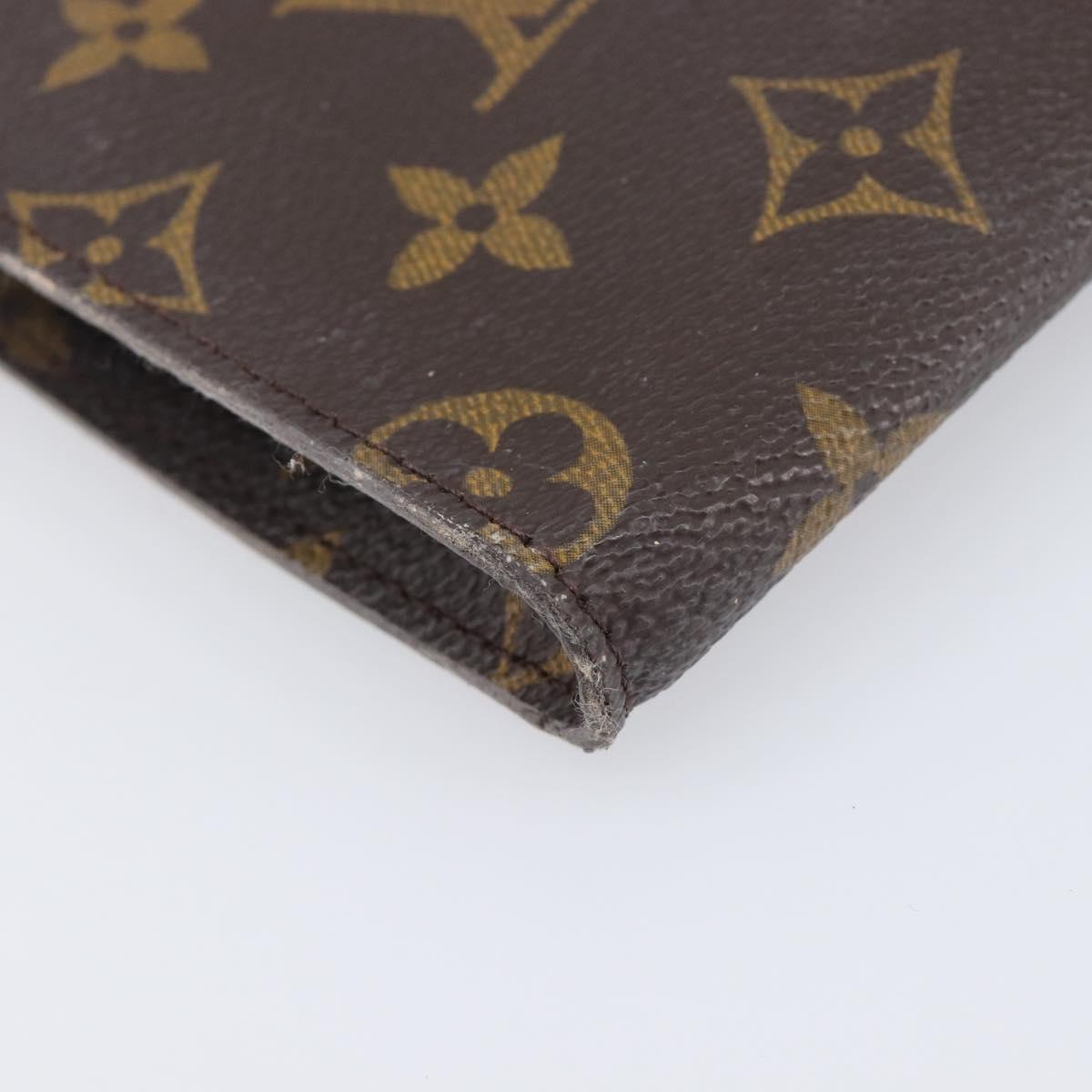 LOUIS VUITTON Monogram Bucket PM Accessory Pouch LV Auth 204229