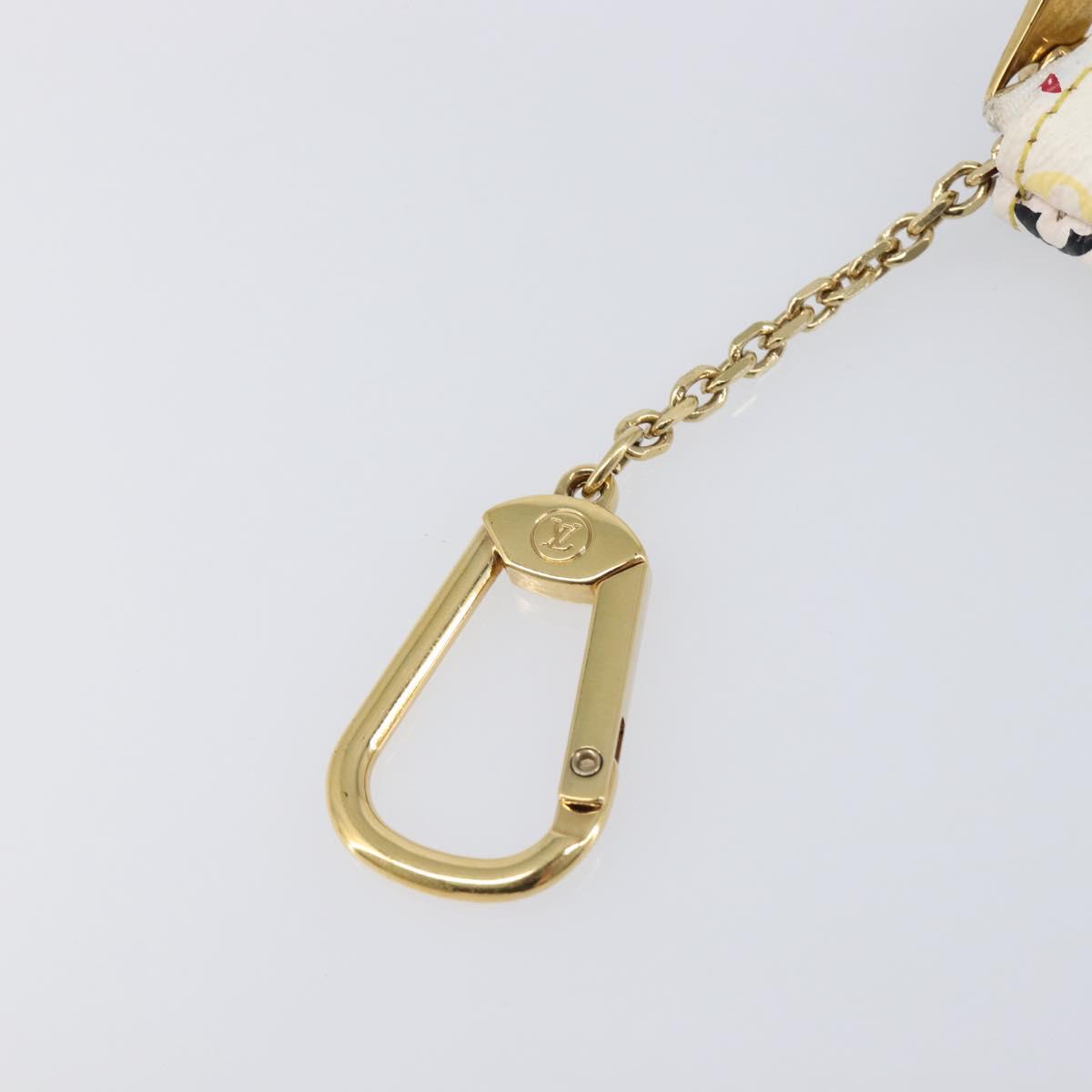 LOUIS VUITTON Monogram Multicolor Pochette MM Pouch White M60028 LV Auth 204245