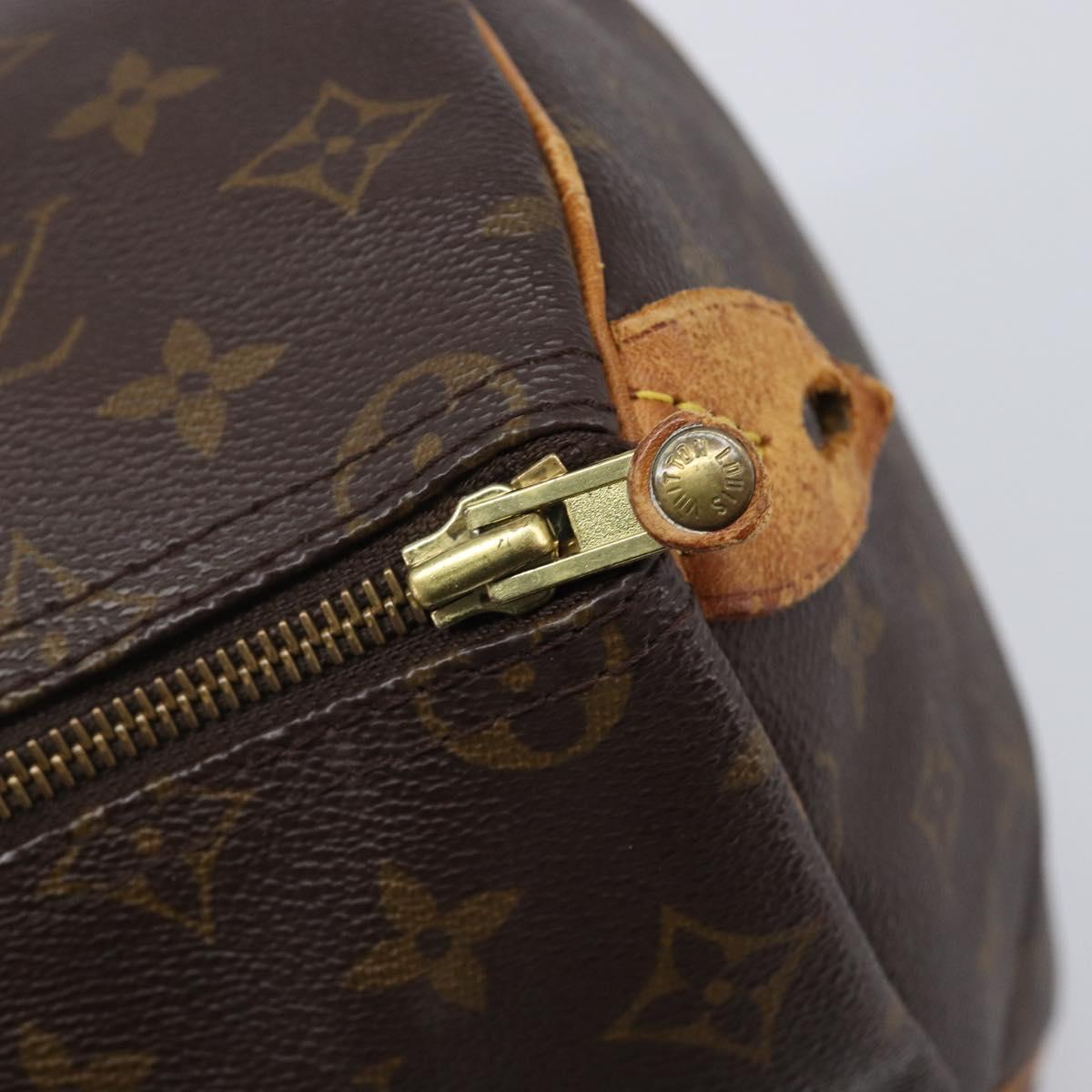 LOUIS VUITTON Monogram Speedy 30 Hand Bag M41526 LV Auth 204292