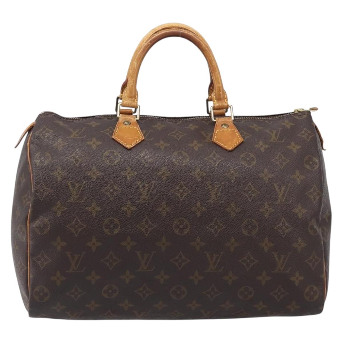 LOUIS VUITTON Monogram Speedy 30 Hand Bag M41526 LV Auth 204292