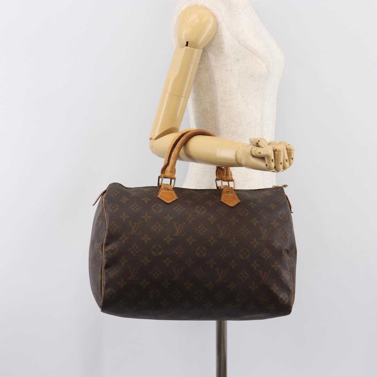 LOUIS VUITTON Monogram Speedy 30 Hand Bag M41526 LV Auth 204292