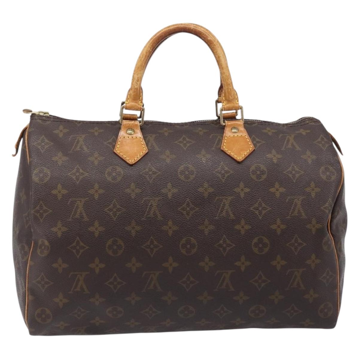 LOUIS VUITTON Monogram Speedy 30 Hand Bag M41526 LV Auth 204292