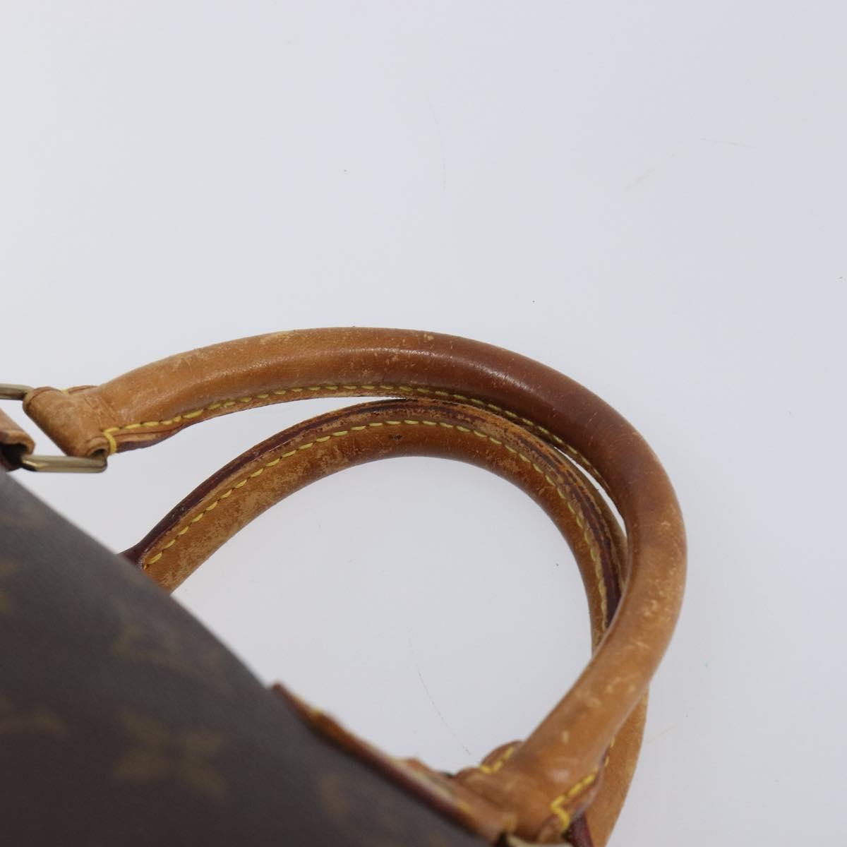 LOUIS VUITTON Monogram Speedy 30 Hand Bag M41526 LV Auth 204292