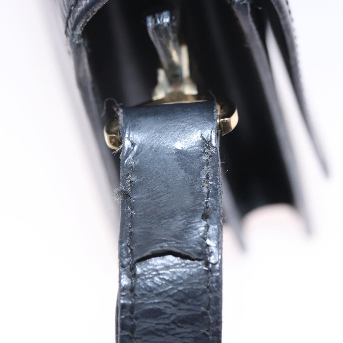 LOUIS VUITTON Epi Free Run Shoulder Bag Black M52402 LV Auth 204301