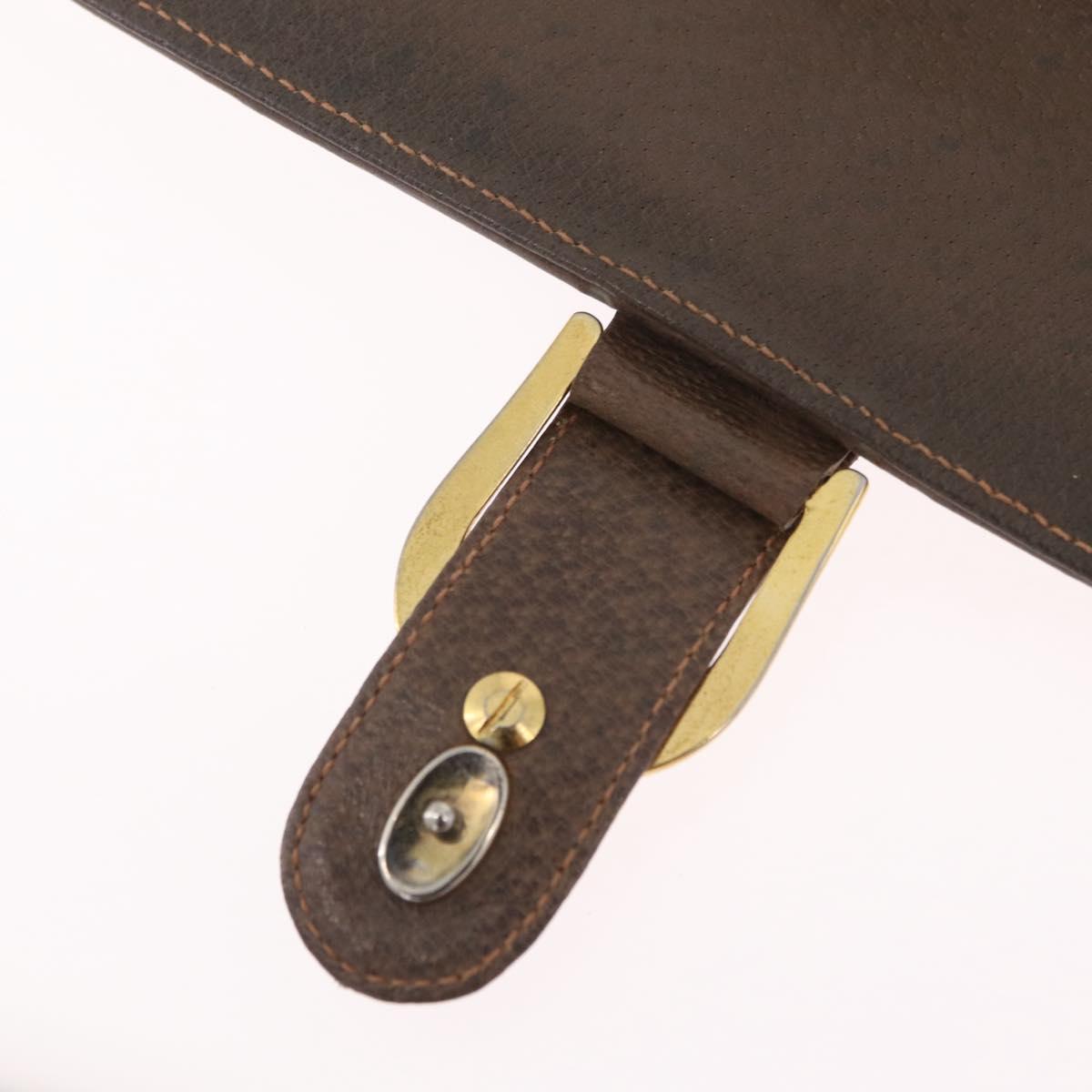 GUCCI GG Supreme Shoulder Bag PVC Leather Beige Gold 904 23 025 Auth 204309
