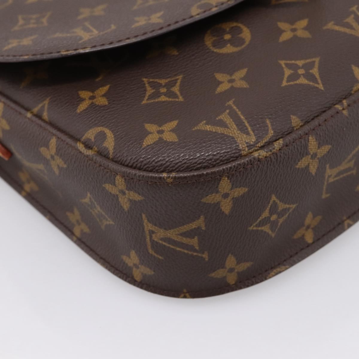 LOUIS VUITTON Monogram Saint Cloud GM Shoulder Bag M51242 LV Auth 204310A