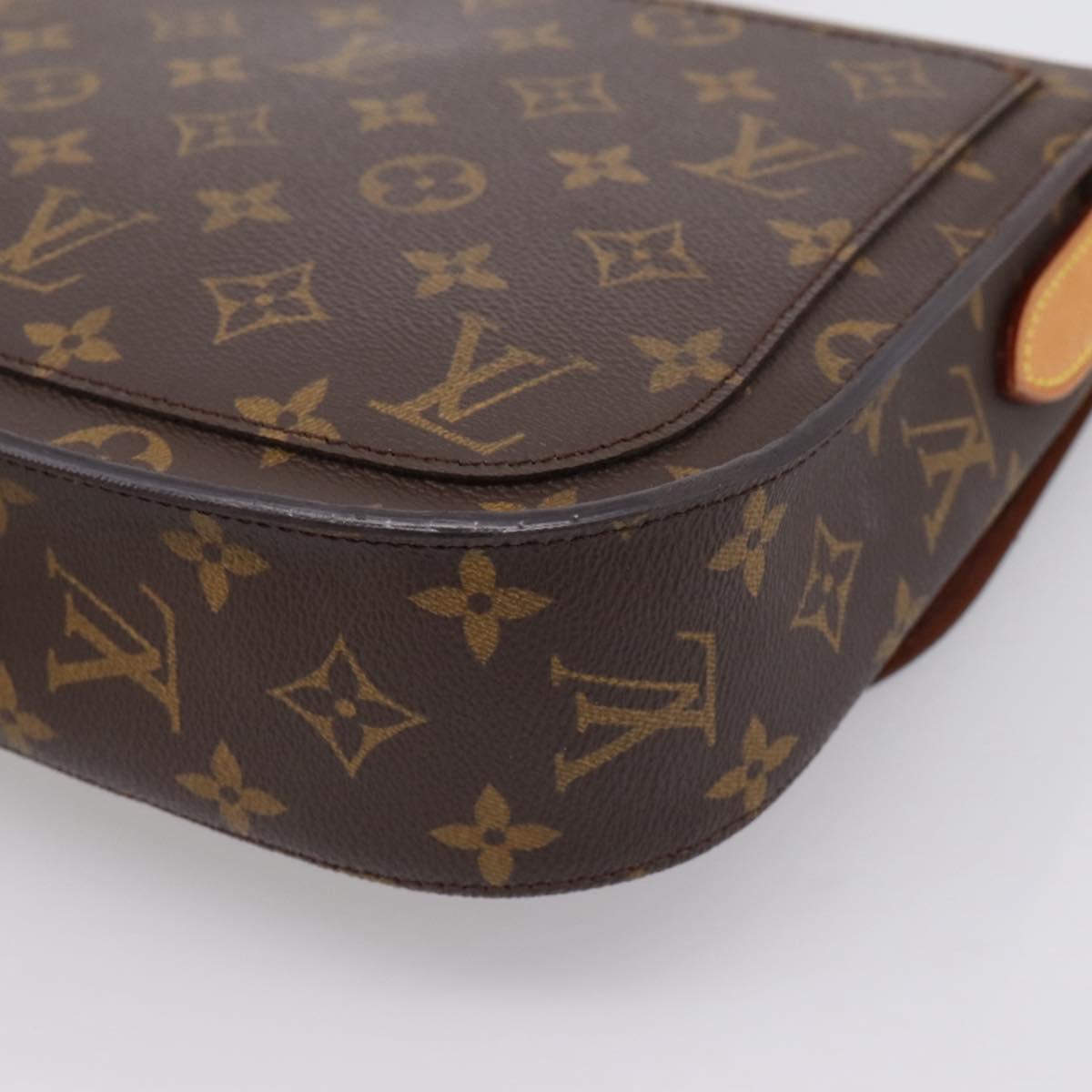 LOUIS VUITTON Monogram Saint Cloud GM Shoulder Bag M51242 LV Auth 204310A