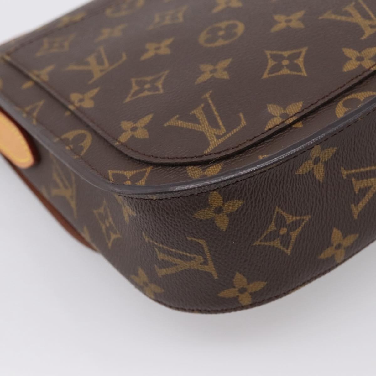 LOUIS VUITTON Monogram Saint Cloud GM Shoulder Bag M51242 LV Auth 204310A