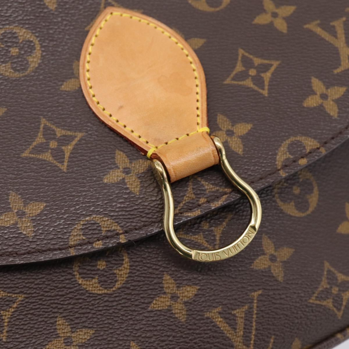 LOUIS VUITTON Monogram Saint Cloud GM Shoulder Bag M51242 LV Auth 204310A