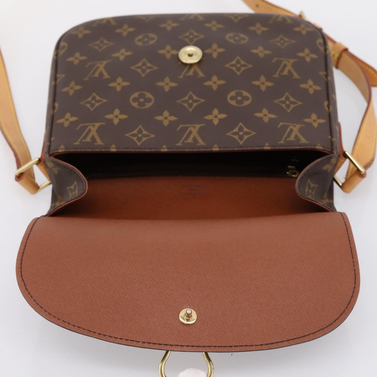LOUIS VUITTON Monogram Saint Cloud GM Shoulder Bag M51242 LV Auth 204310A