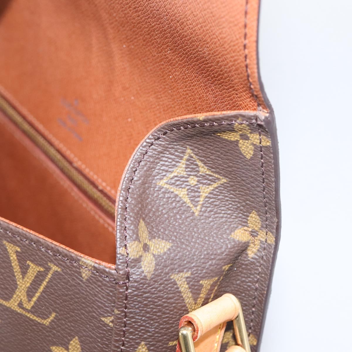 LOUIS VUITTON Monogram Saint Cloud GM Shoulder Bag M51242 LV Auth 204310A