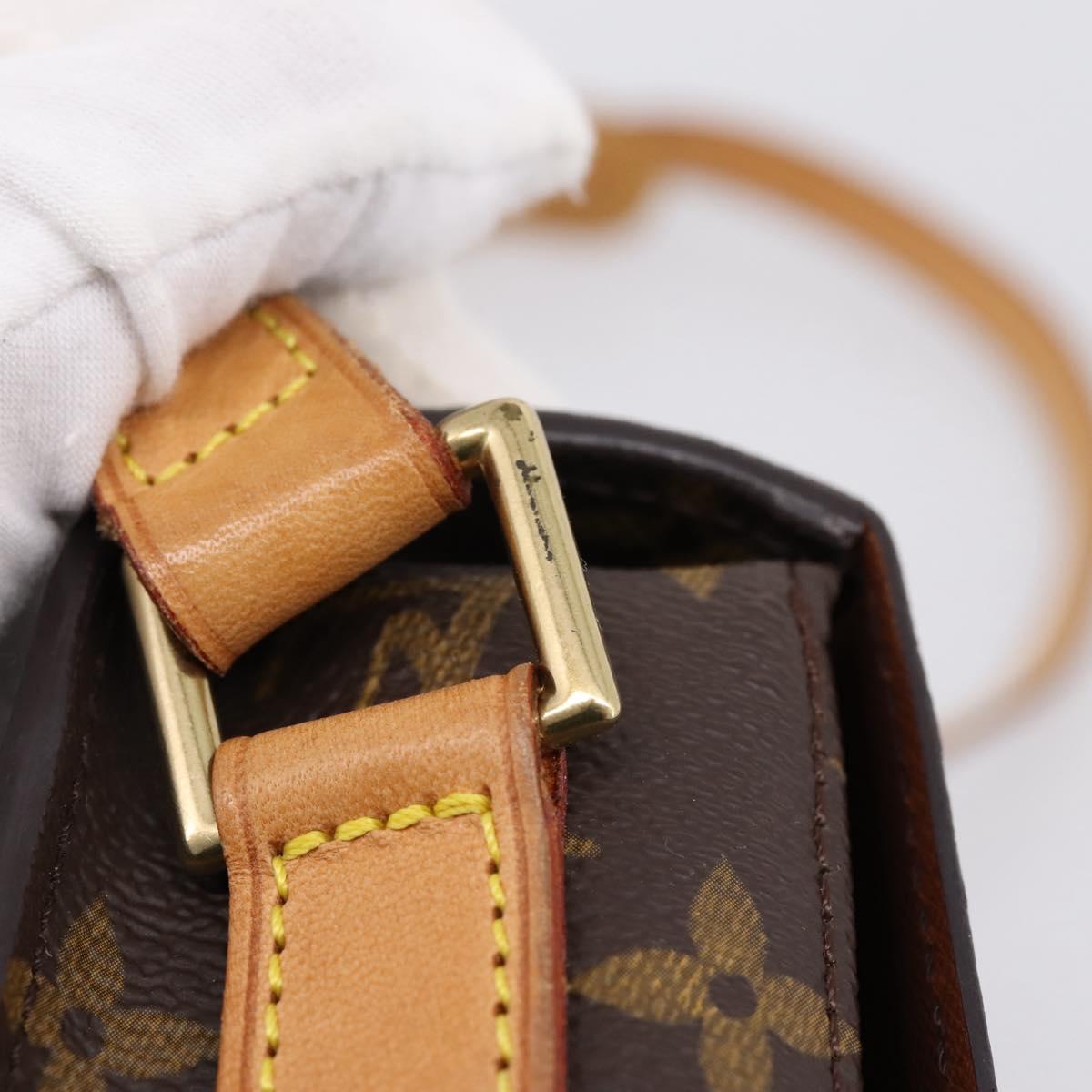 LOUIS VUITTON Monogram Saint Cloud GM Shoulder Bag M51242 LV Auth 204310A