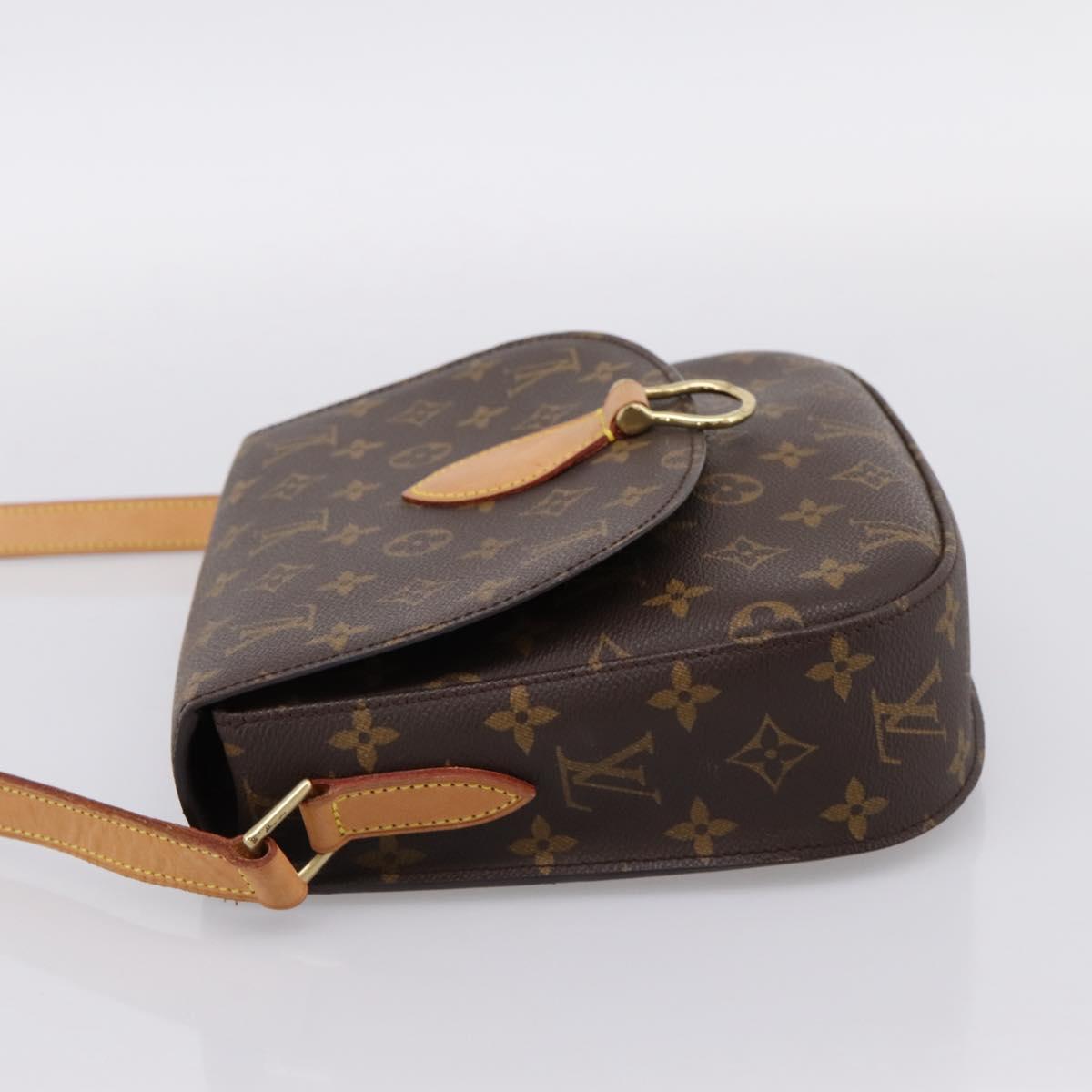 LOUIS VUITTON Monogram Saint Cloud GM Shoulder Bag M51242 LV Auth 204310A