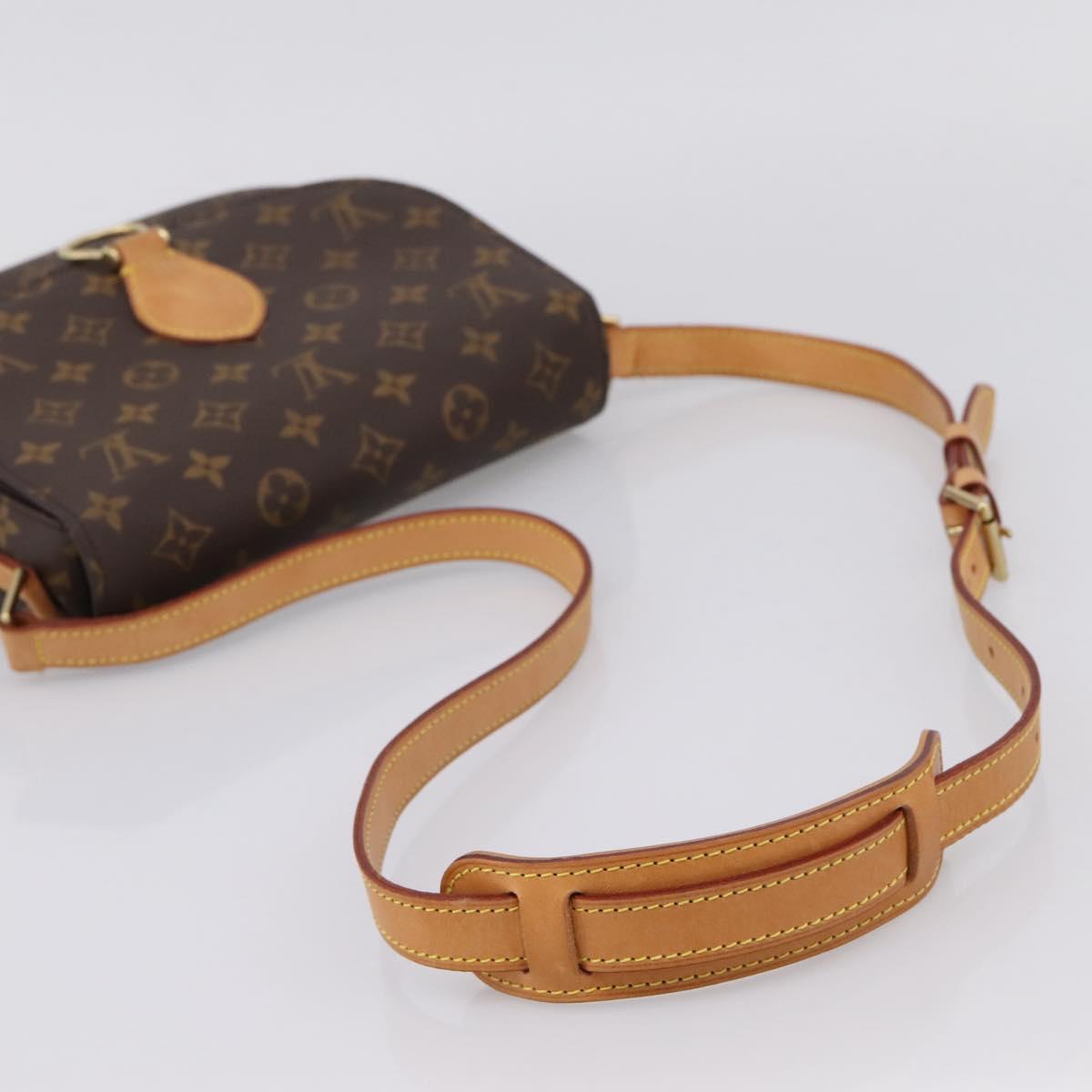 LOUIS VUITTON Monogram Saint Cloud GM Shoulder Bag M51242 LV Auth 204310A