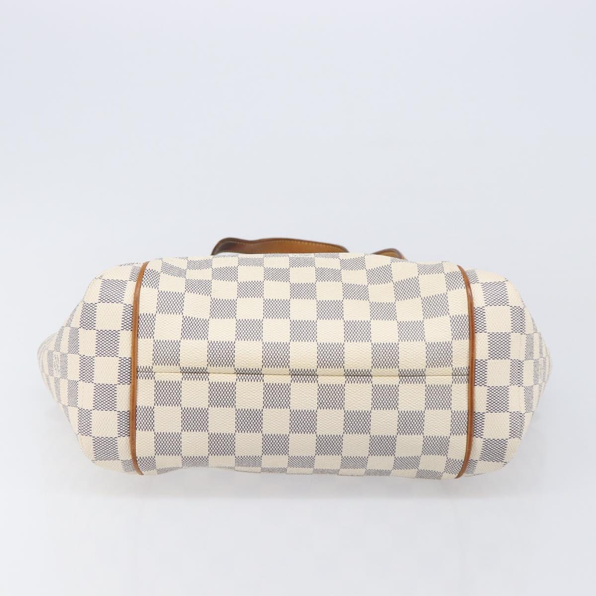 LOUIS VUITTON Damier Azur Totally PM Tote Bag N41280 LV Auth 204311
