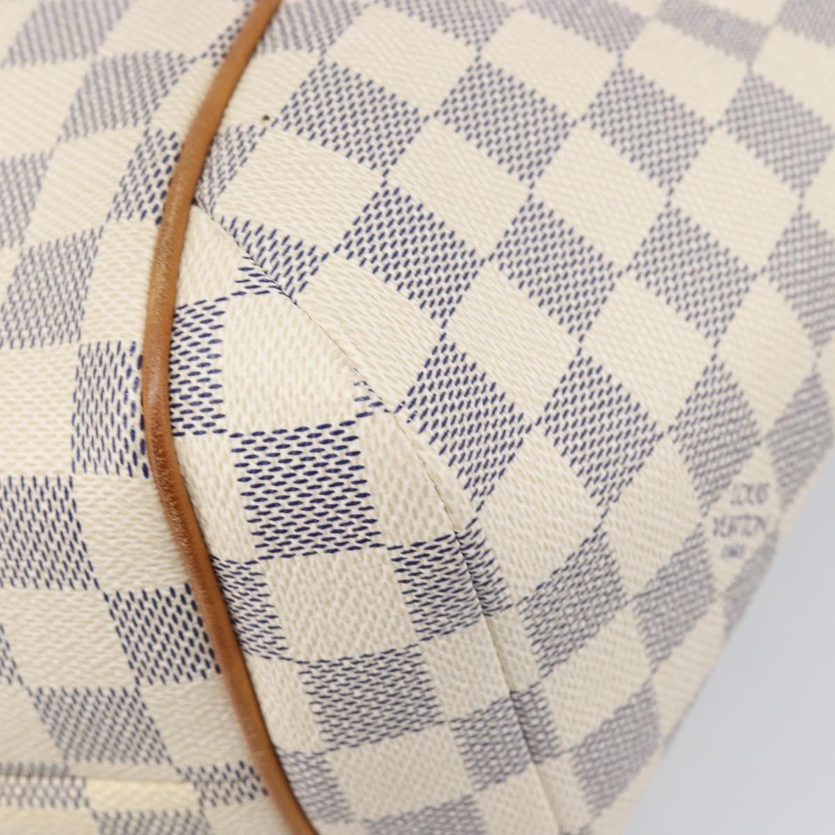 LOUIS VUITTON Damier Azur Totally PM Tote Bag N41280 LV Auth 204311