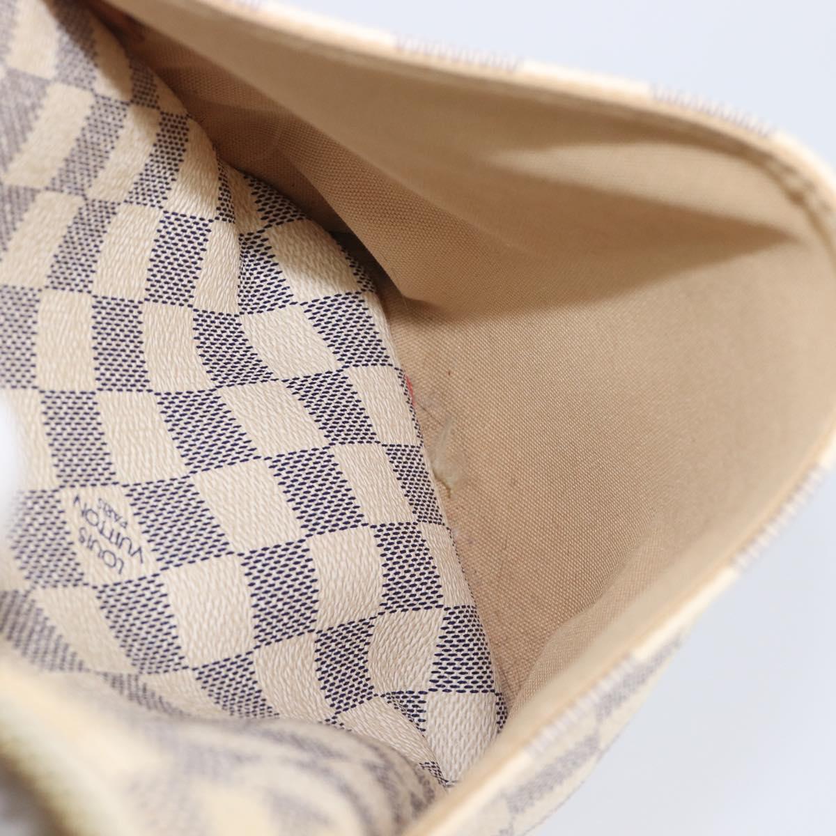LOUIS VUITTON Damier Azur Totally PM Tote Bag N41280 LV Auth 204311
