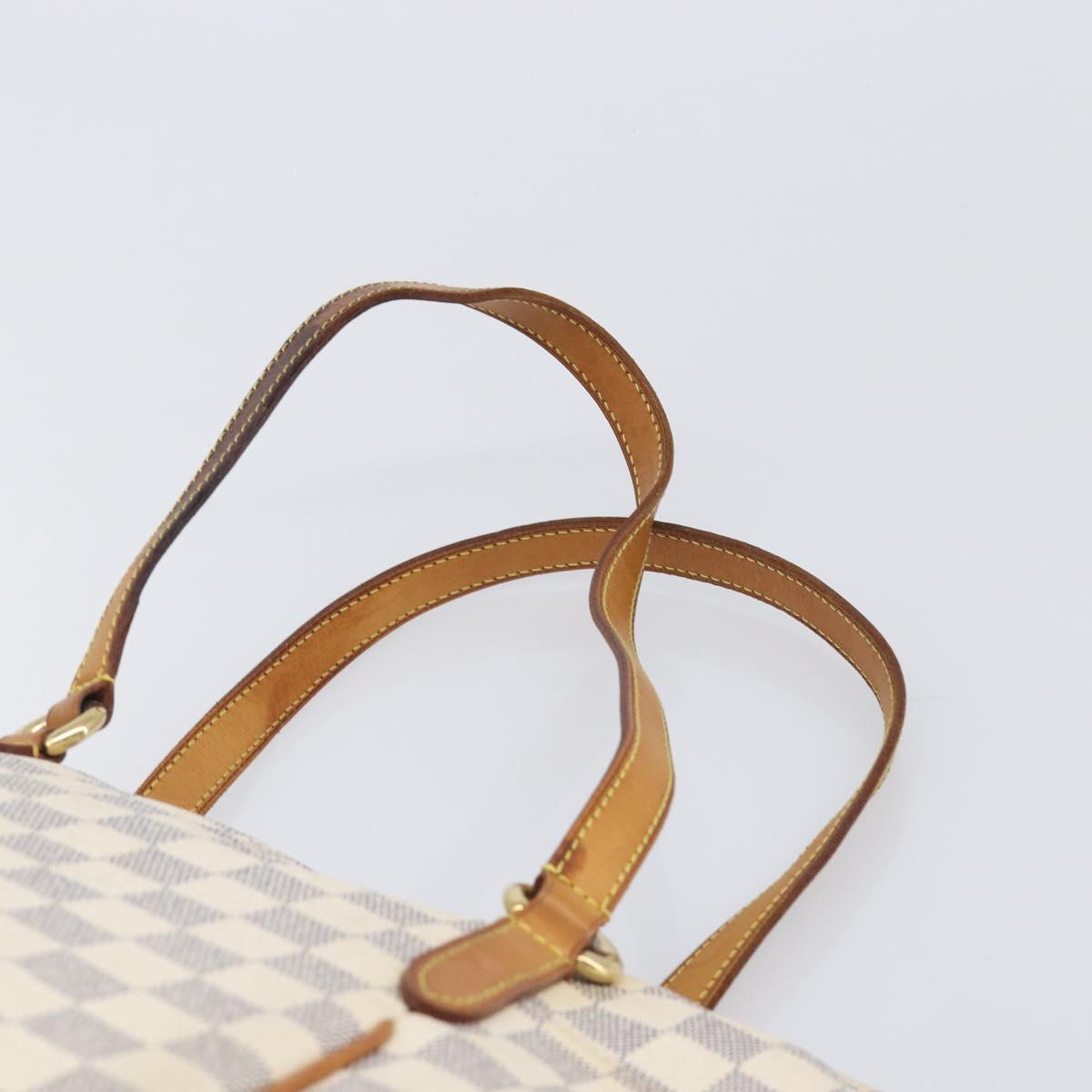 LOUIS VUITTON Damier Azur Totally PM Tote Bag N41280 LV Auth 204311