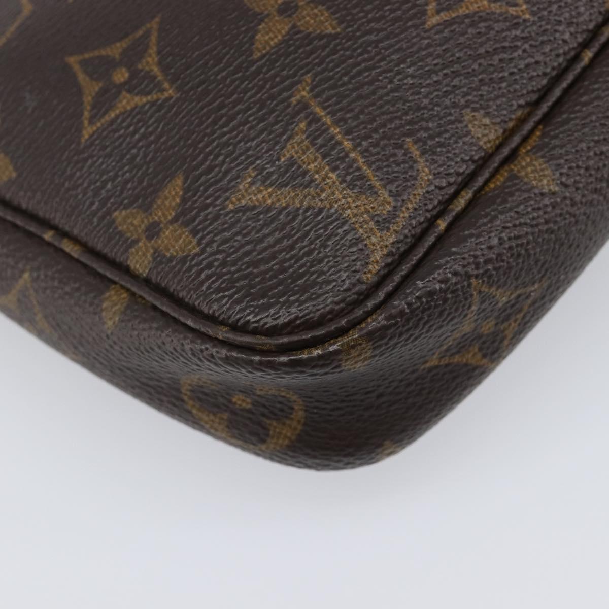 LOUIS VUITTON Monogram Pochette Accessoires Pouch M51980 LV Auth 204324A