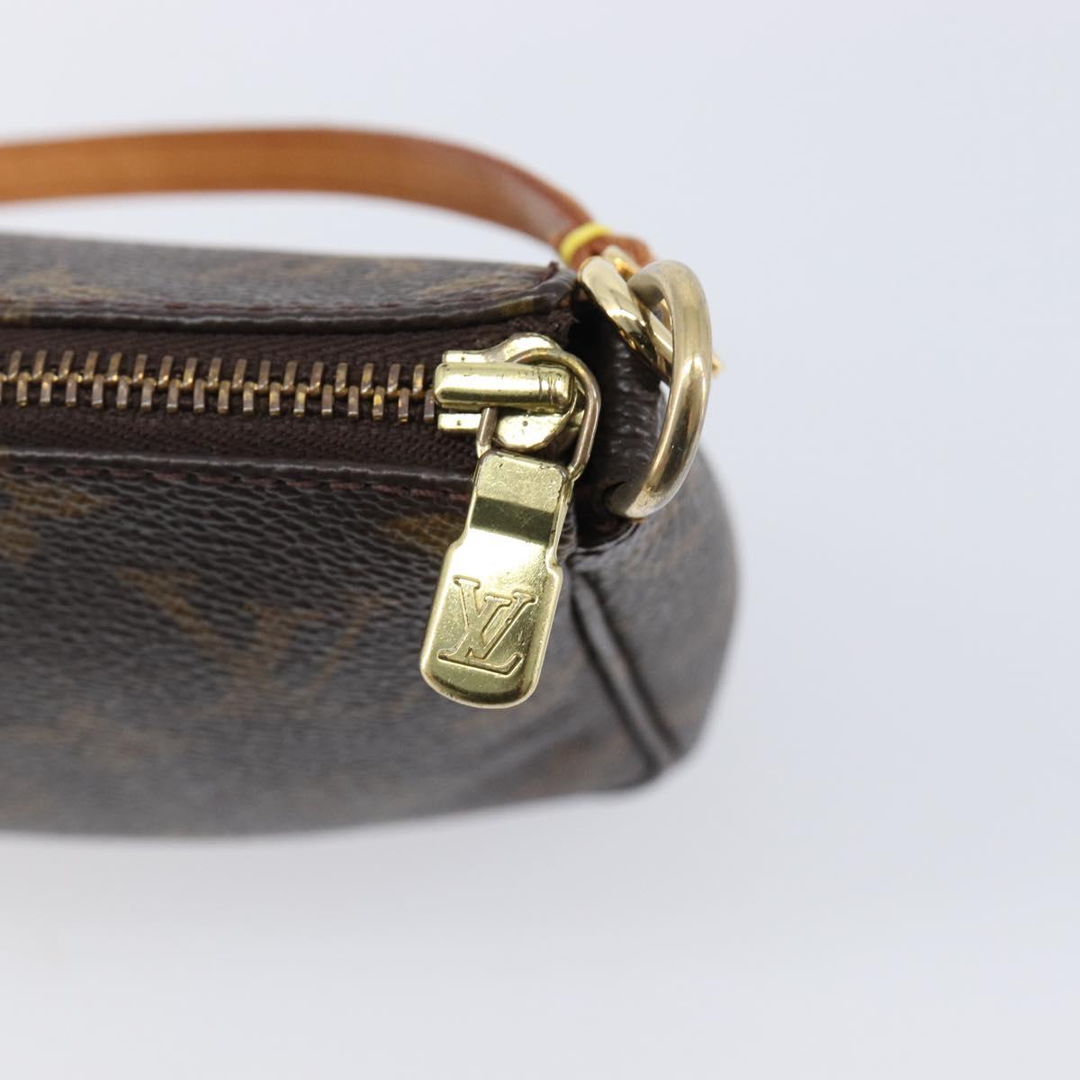 LOUIS VUITTON Monogram Pochette Accessoires Pouch M51980 LV Auth 204324A