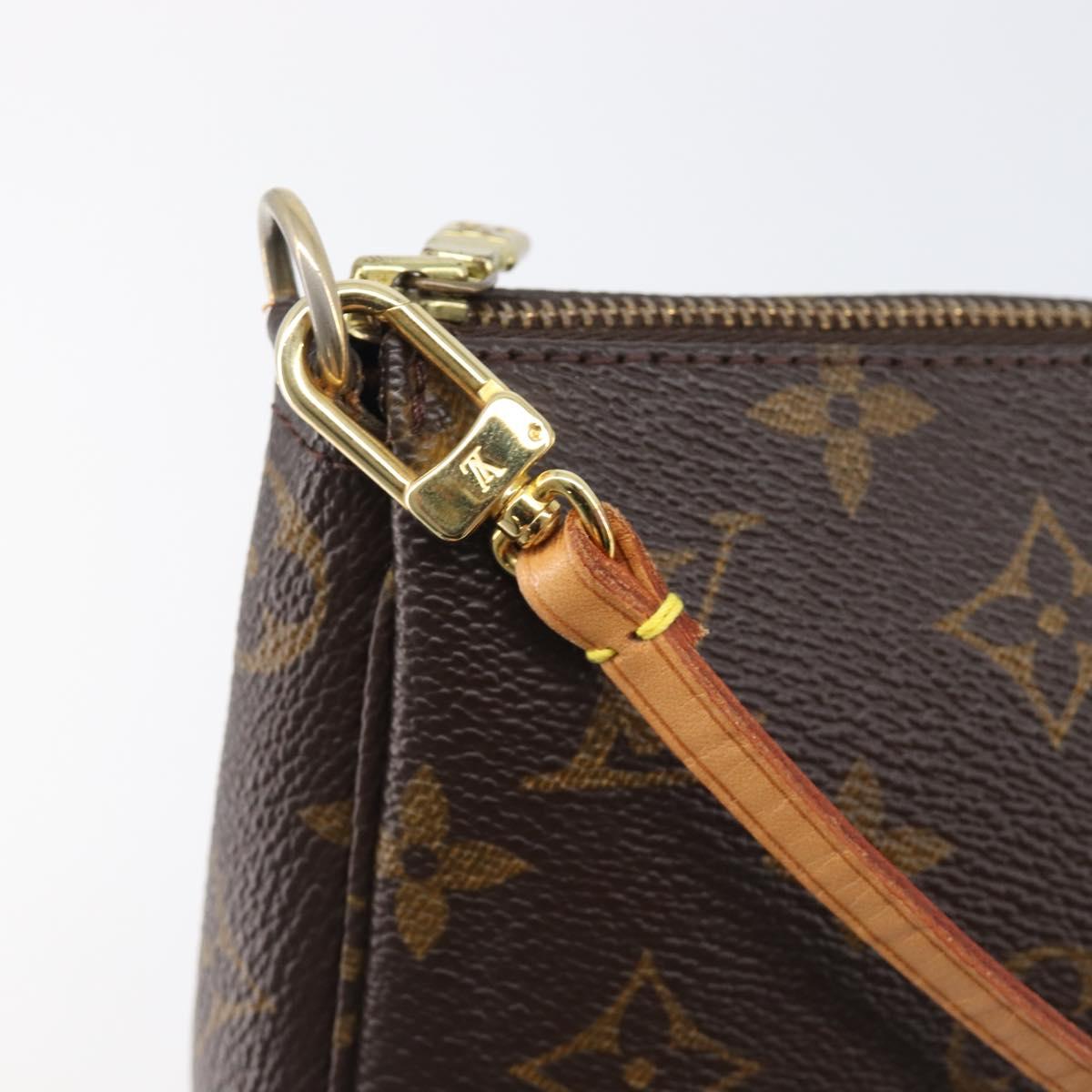 LOUIS VUITTON Monogram Pochette Accessoires Pouch M51980 LV Auth 204324A