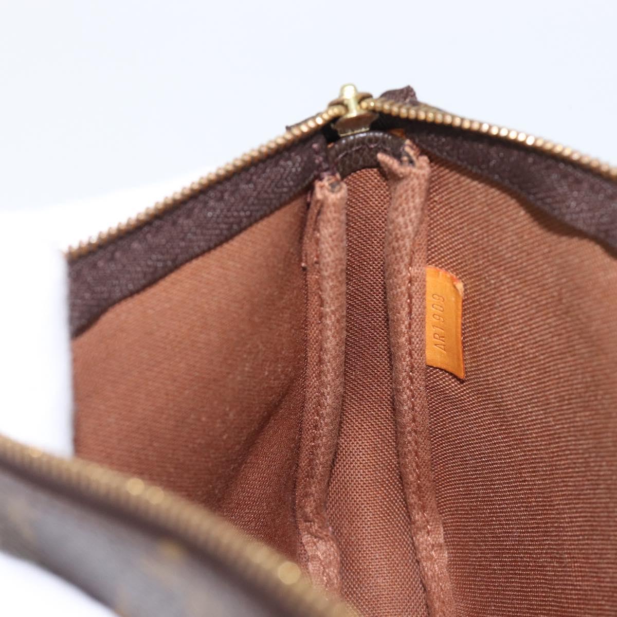 LOUIS VUITTON Monogram Pochette Accessoires Pouch M51980 LV Auth 204324A