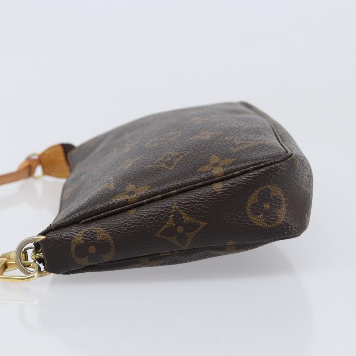 LOUIS VUITTON Monogram Pochette Accessoires Pouch M51980 LV Auth 204324A