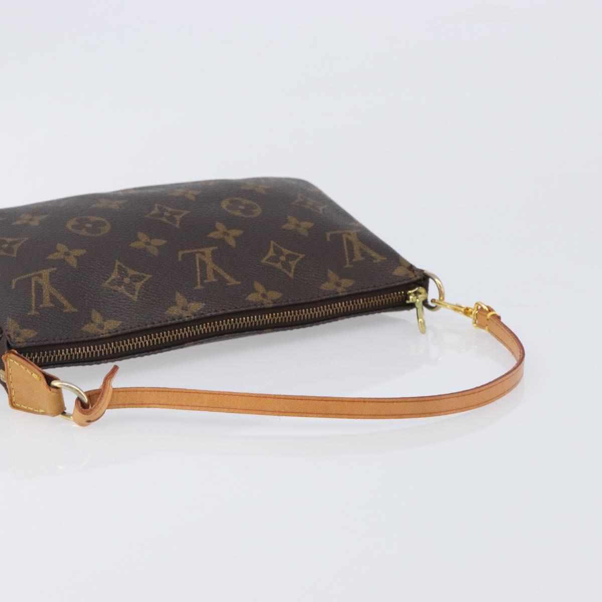 LOUIS VUITTON Monogram Pochette Accessoires Pouch M51980 LV Auth 204324A