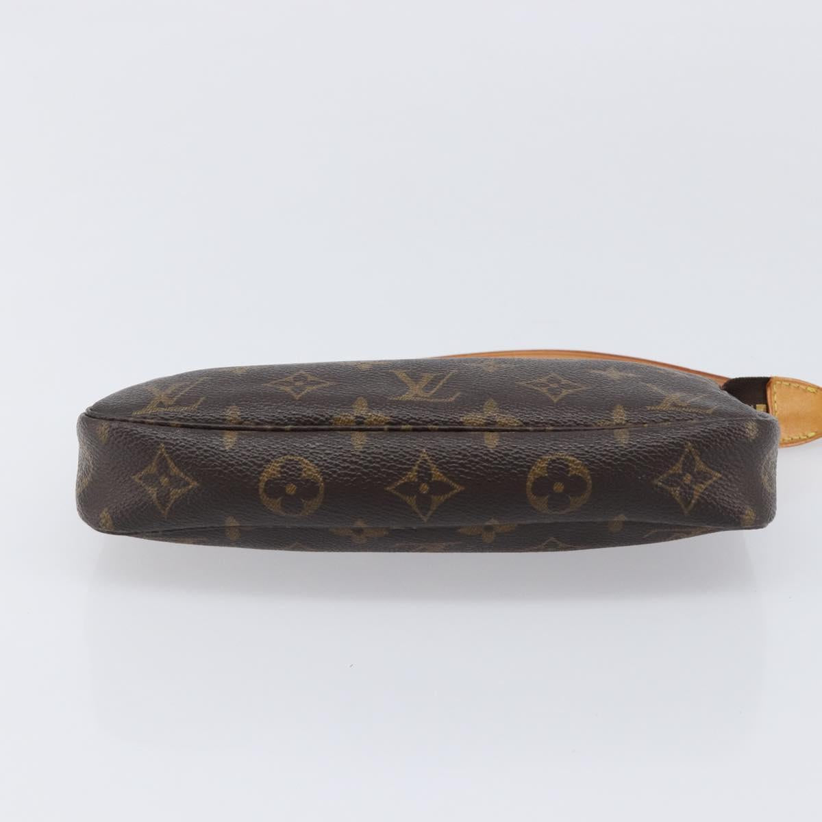 LOUIS VUITTON Monogram Pochette Accessoires Pouch M51980 LV Auth 204324A